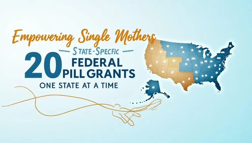 20 State-Specific Federal Pill Grants for Single Mothers