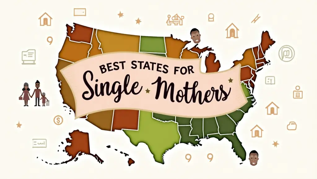 Best States for Single Mothers To Live In 2025