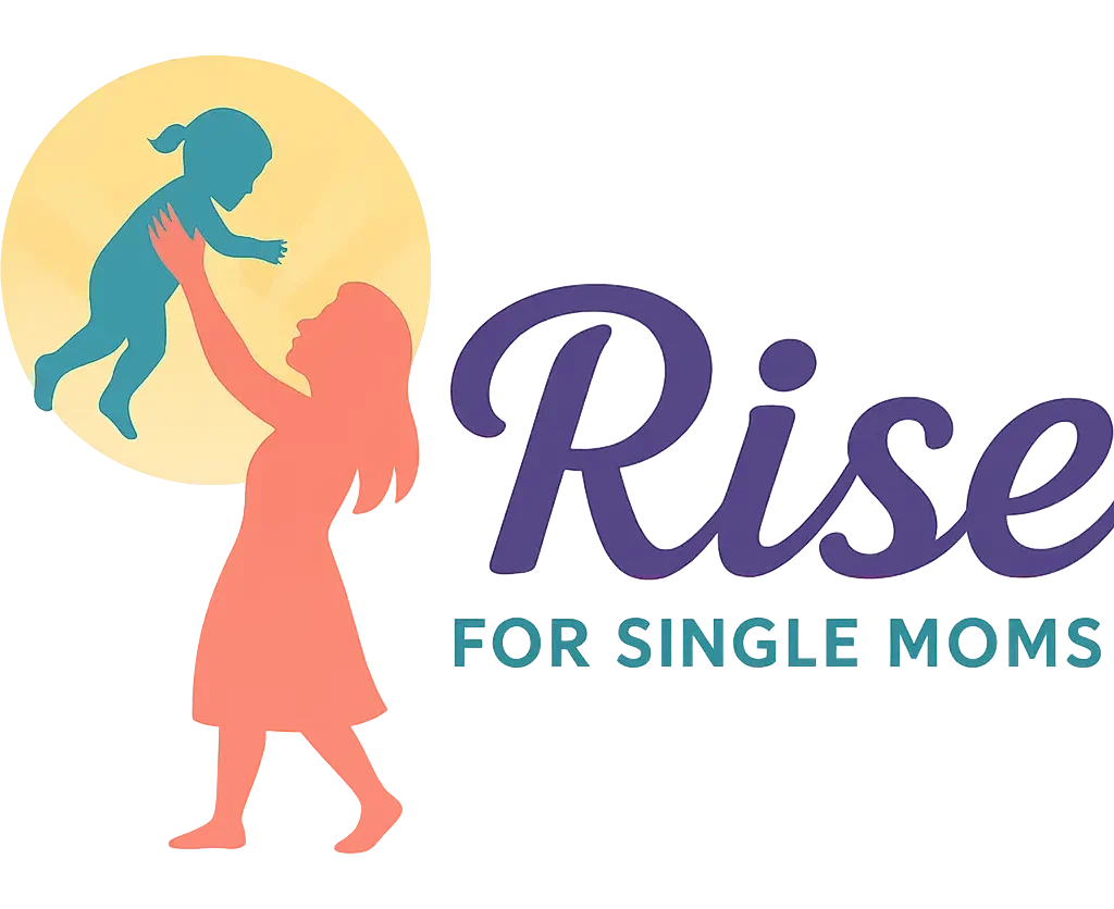 Rise for single mom logo