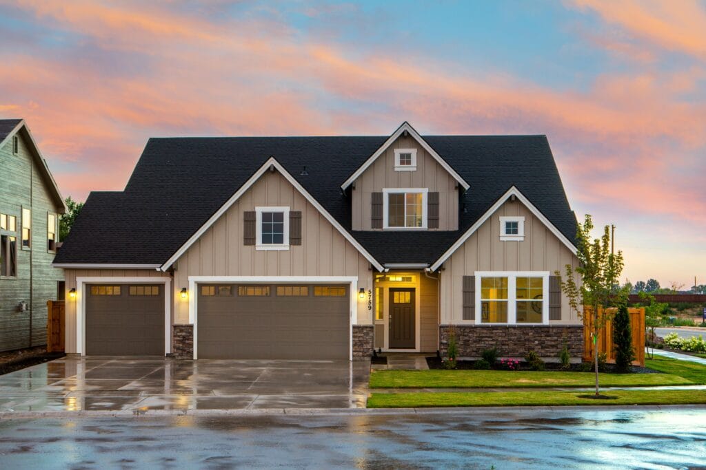 a beautiful house